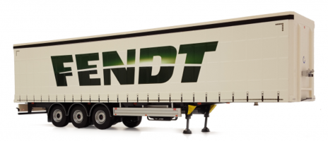 Pacton Curtainsider Auflieger Fendt Design